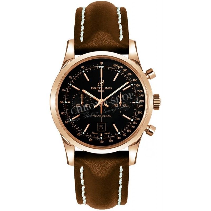 ブライトリングBreitling純正レザーベルト 純正バックル付 18-20mm