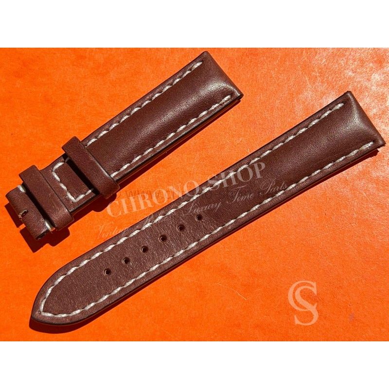 Breitling Original Brown leather 431X CALFSKIN LEATHER STRAP