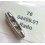 RADO ORIGINAL PARTIE MAILLON 6mm TRAPEZE CERAMIQUE GRIS METAL ref 76-02971 DE MONTRES