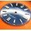 Rolex Amazing Genuine Navy Blue Watch Dial Part Rolex Oyster Perpetual 124300 watch 41mm