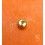 Baume & Mercier watch part fourniture ref MV095011 gold plated watch winder crown 3,20mm