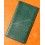 ROLEX ACCESSOIRE PORTE DOCUMENT 80's, PORTEFEUILLE EN CUIR VERT POUR CARTES, GARANTIES, NOTICES MONTRES VINTAGES