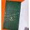 ROLEX ACCESSOIRE PORTE DOCUMENT 80's, PORTEFEUILLE EN CUIR VERT POUR CARTES, GARANTIES, NOTICES MONTRES VINTAGES