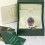 Rolex Exclusive Collectible Fir Green Card Holder paper documents watches guarantee, 11.5 cm x 8cm,ref 4119209.34