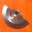 Rolex part Genuine vintage watch spare Rolex 3135-570 Oscillating Weight Rotor with Rotor Axle Installed