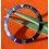 Rare FADED INSERT DE LUNETTE ROLEX SUBMARINER DATE COULEUR BLEU OR REF 16613, 16618, 16803, 16808