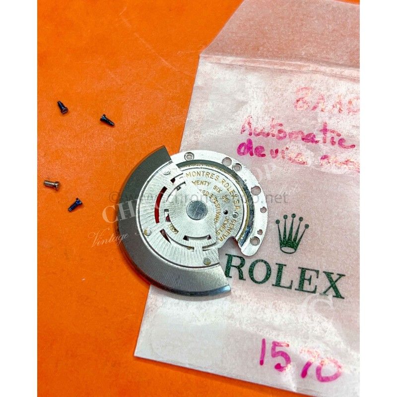 Rolex fourniture horlogère montres ref 8110, Module de remontoir automatique + masse oscillante calibre automatique 1570,1560