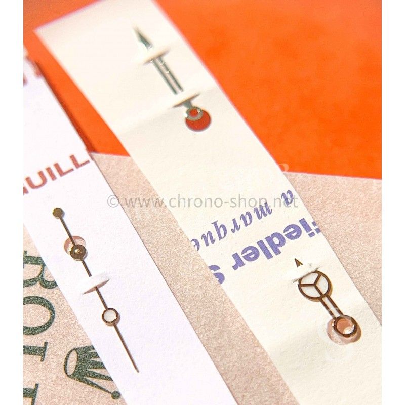 Rolex Watch part Handset Submariner Date 16808,16803 Cal 3035 Luminova Complet hands Ref V410-16808-80 Rolex Watch part Handset Submariner Date 16808,16803 Cal 3035 Luminova Complet hands Ref V410-16808-80