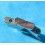 BREITLING GENUINE 20mm SIZING CONNECT SSTEEL LINK PART W0617 FOR TO REPAIR,TO RESTORE AVENGER