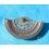 Rolex 3135-570 Oscillating Weight Rotor with Rotor Axle Installed part Genuine vintage watch spare Rolex