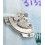 Rolex 3135-110 fourniture horlogère Pont de rouage montres Calibres automatiques 3135, 3130