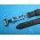 Zenith Watch Strap Rubber 27.00.2318.515 Black Colour 23mm for Stratos 45mm Felix Baumgartner With Ssteel bipolished