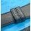 Zenith Watch Strap Rubber 27.00.2318.515 Black Colour 23mm for Stratos 45mm Felix Baumgartner With Ssteel bipolished