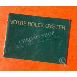 ROLEX 2006 FRENCH GENUINE ROLEX OYSTER BOOKLET BROCHURE PAMPHLET VOTRE ROLEX OYSTER Submariner,GMT,Daytona,Datejust,Explorer