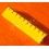 Rare Watchmakers Yellow oblong plastic Storage tools spares, accessories, movements Genuine Collector Case storage box