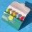 Rolex genuines set of 5 Wooden Multicolor  Golf Tees Marker Holders Set