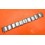 Bracelet extensible montres vintages acier EXPANDRO Made in germany 17mm années 60-70 Breitling,Omega,heuer,Tissot,IWC,Jaeger