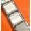 Bracelet extensible montres vintages acier EXPANDRO Made in germany 17mm années 60-70 Breitling,Omega,heuer,Tissot,IWC,Jaeger