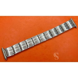 Vintage Watch bracelet Rare 20mm expandable steel divers band 50s/60s Breitling,Omega,IWC,Tissot,Tudor