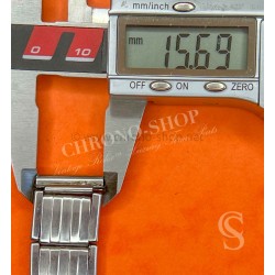 Vintage Watch bracelet Rare 20mm expandable steel divers band 50s/60s Breitling,Omega,IWC,Tissot,Tudor