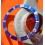 ROLEX RARE INSERT GRADUE LUNETTE BLEU SUPERLUMINOVA MONTRES SUBMARINER DATE 16613,16618,16803,16808