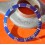 ROLEX RARE INSERT GRADUE LUNETTE BLEU SUPERLUMINOVA MONTRES SUBMARINER DATE 16613,16618,16803,16808
