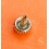ROLEX B24-530-9 GENUINE 18K SOLID WHITE GOLD 5.3MM 2 DOT WATCH WINDING CROWN