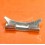 VINTAGE ROLEX STYLE UNSIGNED CURVED ENDLINK RIVET WATCH BRACELET 20mm REF 7836,7206,6636