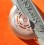 Rolex 3135-570 Oscillating Weight Rotor with Rotor Axle Installed part Genuine vintage watch spare Rolex