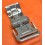 Breitling fermoir déployant hommes acier poli 20/18mm Bracelet cuir originale boucle