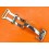 Breitling fermoir déployant hommes acier poli 20/18mm Bracelet cuir originale boucle