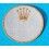 ROLEX LOGO ECUSSON BADGE JACKET CLOTHES VINTAGE WHITE GREEN GOLD UNUSED PATCH 8CM DIAMETER
