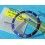 Awesome 90's Dark Blue color Rolex Submariner Tutone 16803, 16613, 16808, 16618, Gold Watch Bezel Insert Part