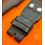 IWC Rare Craftmanship Black leather calf Big Pilot watches 5002,5004,5009, Timezoner,Perpetual Calendar Watch Strap