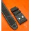 IWC Original Bracelet Cuir Veau Marin étanche noir montres hommes Big Pilot 5002,5004,5009,Timezoner,Perpetual Calendar