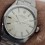 Rolex cadran argent Oyster Perpetual Ref 5552 avec aiguilles tritium, Montre vintage 1966 calibre automatique 1520
