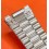 Vintage Watch Bracelet 70's Swiss band Ssteel flat links Bracelet 19mm Zenith,Tissot,Enicar,Longines,Heuer,Omega,IWC