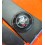 18mm MEN'S VINTAGE RUBBER BLACK SPORTS WATCH BAND STRAP w/ BUILT IN COMPASS New
