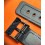 18mm MEN'S VINTAGE RUBBER BLACK SPORTS WATCH BAND STRAP w/ BUILT IN COMPASS New