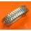 Rare Vintage 80s/90s Extendable Reversible Stainless Steel Watch Bracelet 18mm Bipolished Elastic Integrated Buckle