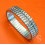 Bracelet Extensible Reversible En Acier Inoxydable, Boucle De Poignet Élastique 18mm finition bipolie