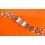 Bracelet montres vintages 70's perforé squircles 20mm montres anciennes Zenith,Tissot,Heuer,IWC,Breitling,Movado,Enicar,Omega