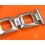 Vintage Watch Raffaello squircles Bracelet 70's Ssteel Perforated Bracelet 20mm Zenith,Tissot,Enicar,Longines,Heuer,Omega,IWC