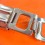 Vintage Watch Raffaello squircles Bracelet 70's Ssteel Perforated Bracelet 20mm Zenith,Tissot,Enicar,Longines,Heuer,Omega,IWC