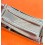 Vintage Watch Raffaello squircles Bracelet 70's Ssteel Perforated Bracelet 20mm Zenith,Tissot,Enicar,Longines,Heuer,Omega,IWC