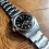 Rolex vintage oyster Explorer 5504, Himalaya, Airking perpetual lunette 34mm acier dôme neuve de stock