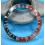 Rolex 6542 Rare 50's authentique Lunette complète Montres vintages GMT MASTER 6542 bakelite rouge et bleu