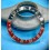 Rolex 6542 Rare 50's authentique Lunette complète Montres vintages GMT MASTER 6542 bakelite rouge et bleu