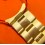 Rolex 7205 Vintage 14kt Solid Yellow Gold Rivet Bracelet 19mm 57 Endlinks Watch Daytona 6263,6262,Oyster Perpetual 1503,15037