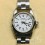 Rolex aiguilles bâtons or blanc Luminova 410-67194 oyster Perpetual 26mm dames ref V410-67194